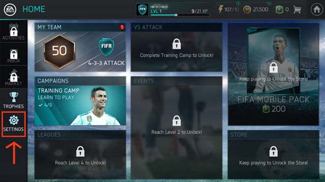 FIFA Mobile Leveling Guide
